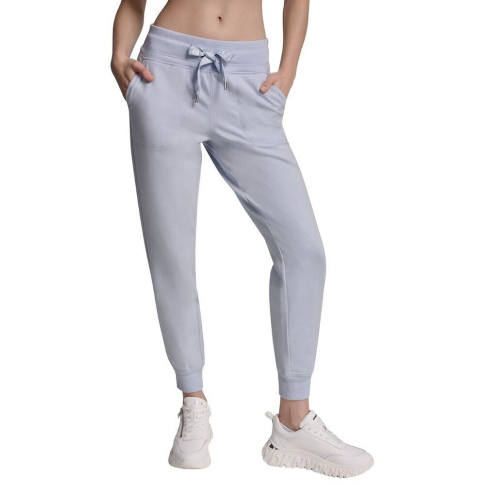 Dkny Womens  Skinny Fit Jogger, Blue
